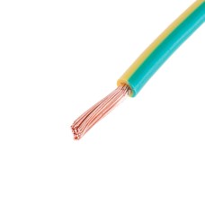 Провід багатожильний 4mm² (12AWG, 56xD0.29mm) жовто-зелений