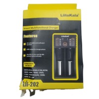 Зарядное устройство LiitoKala Lii-202. Уценка: повреждённая коробка.