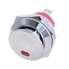 Перемикач, KCD2-201NM 12V red Led Daier