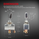 Тумблер, R13-401-101 ON-OFF Daier