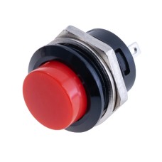 Кнопка без фіксації червона, R13-507 Red Button Daier