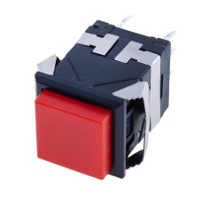 Кнопка без фіксації червона, KD2-24 Red Button Daier