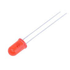 Світлодіод 5mm червоний 630nm, 19° (5AR3UD12-Kento)