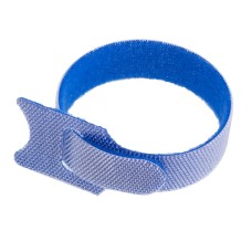 Стяжка текстильна синя для проводів 1 шт. 150x12mm. ZXRXQ04BL60 Zoerax