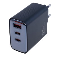 Зарядний пристрій GaN 67W, TCT67-XR01 Black Toocki