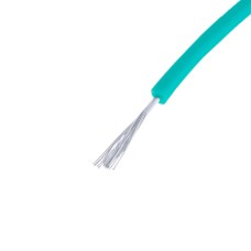 Силіконовий провід 28AWG (0.08mm2-16/0.08TS) зелений