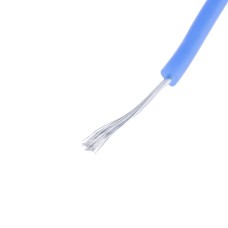 Силіконовий провід 30AWG (0.055mm2-11/0.08TS) синій