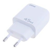 Зарядний пристрій Q45CEU 45W GaN Fast Charging (zime)