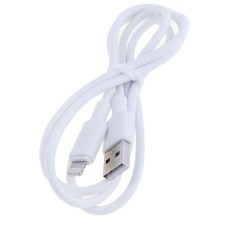SJ762 U90 Lightning 2.4A Charging & Data Cable (SJ762USB01 White – USAMS)