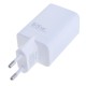 Зарядний пристрій GaN 65W, TCT65W-XR01 White Toocki