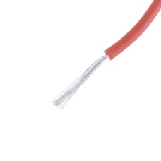 Силіконовий провід 30AWG (0.055mm2-11/0.08TS) коричневий