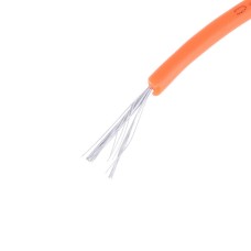 Силіконовий провід 30AWG (0.055mm2-11/0.08TS) помаранчевий