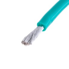 Силіконовий провід 9AWG (6mm²-1200/0.08TS) зелений