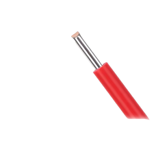 Провід одножильний луджений UL1007 (22AWG, 1x0.6mm2, мідь, PVC), червоний