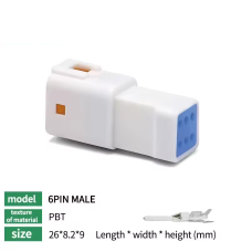 Роз'єм JWPF 6pin 