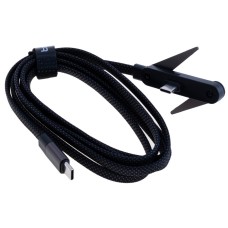 Провід з підставкою USB type-C / USB type-C 100W, чорний, 1,5 метра, 40100147 Toocki