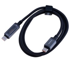 Провід USB type-C / USB type-C 100W, чорний, 1 метр, 40100028 Toocki