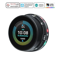 Круглий IPS дисплей 360×360, сенсорний екран, поворотний енкодер, CrowPanel 1.46inch-HMI ESP32 Elecrow