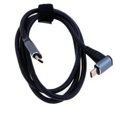 Провід USB type-C male кутовий / USB type-C male , PD100W 1метр YiChen
