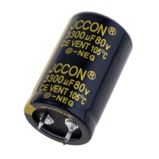 Електролітичний конденсатор 3300uF 80V 20% 25x40mm  JCCON