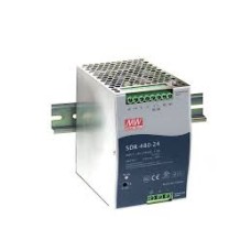 Блок живлення на DIN-рейку 480W 24V SDR-480-24 MeanWell