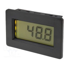 PAN.PM438BL Вольтметр з ЖК-дисплеєм на панель з підсвічуванням