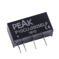 DC/DC перетворювач 2W, Peak P10CU-0505ELF Peak Electronic