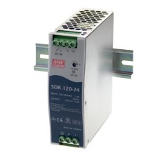 Блок живлення на DIN-рейку 120W 24V SDR-120-24 MeanWell