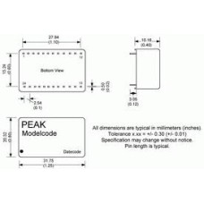 PEN4-4805Z4:1LF Peak Electronic