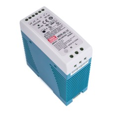 Блок живлення на DIN-рейку 40W 12V MDR-40-12 MeanWell
