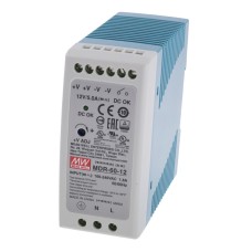 Блок живлення на DIN-рейку 60W 12V MDR-60-12 MeanWell