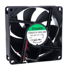 Вентилятор 80x80x25, 12V, (EE80251S1-A99) Sunon
