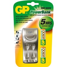 Зарядний пристрій PB25GS230-U2 + 230AAHC-2шт. GP Batteries