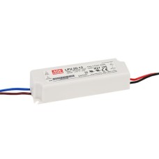 Блок живлення для світлодіодів 1,67A, 12VDC, LPV-20-12 MeanWell