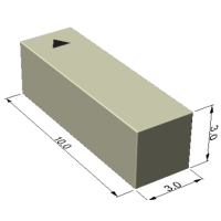 Антена 1575,42МГц, 3dBi. AMAN1003030ST01 Amotech