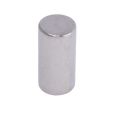 Магніт NdFeB, диск/циліндр D7.5 х 15mm (N38), Ni + Cu + Ni (нікель) HHII