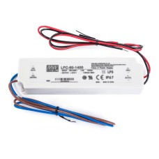 Блок живлення для світлодіодів 1400mA, 9...48VDC, LPC-60-1400 MeanWell