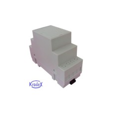 Z-106 (Z106J-PS) Корпус на DIN-рейку; 35х90х65мм; полістирен; сірий Kradex