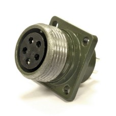 P20K5A (ШР20П5ЭГ10) розетка блочна, контакт Cu+Ag