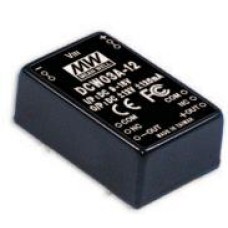 DC/DC перетворювач 3W, MeanWell DCW03A-12