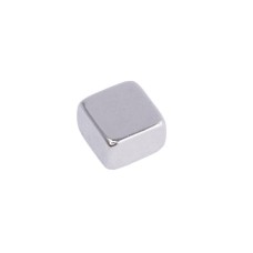 Магніт NdFeB, Блок 6 x 6 x 3 mm (N48), Ni + Cu + Ni (нікель) HHII