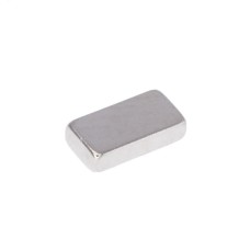 Магніт NdFeB, блок 5 x 2.5 x 1.2mm (N50), Ni + Cu + Ni (нікель) HHII