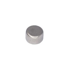 Магніт NdFeB, диск/циліндр D3 x 2 mm (N38), Ni + Cu + Ni (нікель) HHII