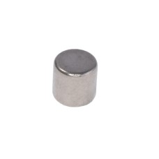 Магніт NdFeB, диск/циліндр D5 x 5 mm (N38), Ni + Cu + Ni (нікель) HHII