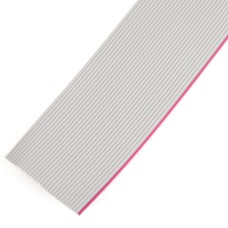 Шлейф 30-контактний, крок 1,27мм (для IDC-30) (KLS17-127-FC-30-1 (UL2651 1.27mm))