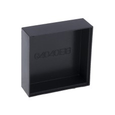 G404013B (Gainta, корпус, ABS, чорний, 40х40х13мм)