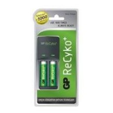 Зарядний пристрій + 2 акк. AA GP (AR02 + 2 RECYCO 210AA) GP Batteries