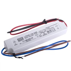 Блок живлення для світлодіодів 350mA, 6...48VDC, LPHC-18-350 MeanWell