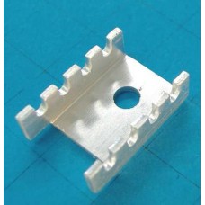 FK303 Радиатор для TO220 U-Forv 13,3х19,1х6,35 mm, белый