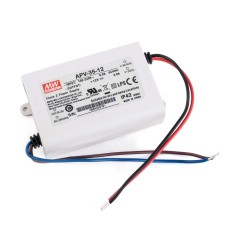 Блок живлення для світлодіодів 3A, 12VDC, APV-35-12 MeanWell